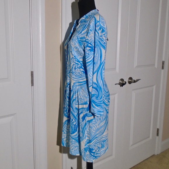 LILLY PULITZER NWT Sarasota Pintuck Tunic Dress - Picture 4 of 8